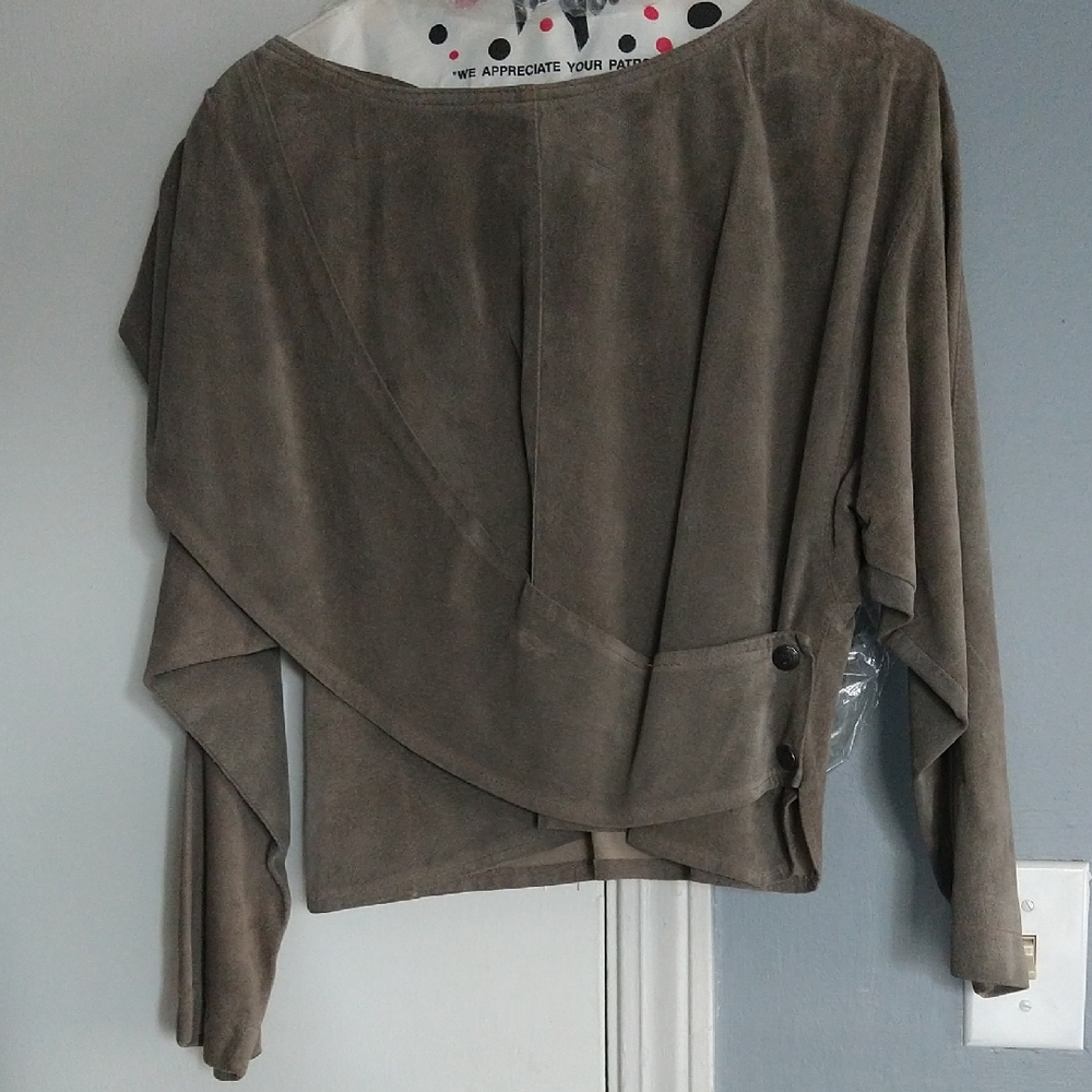 Suede Blouse